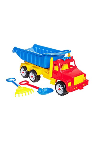 burak toys Set nisip Camion Jumbo, diverse culori,