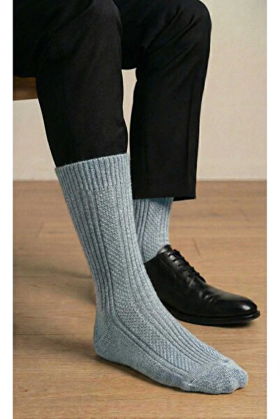 LAGRANZE Wool Prime Men's Jacquard Wool Socks