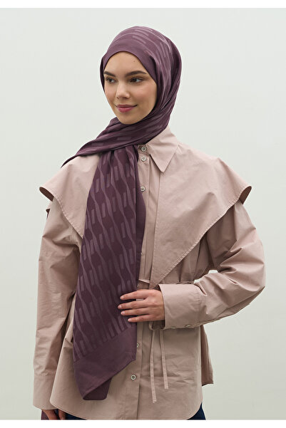 Freshscarfs Nara Cotton Flower Jacquard Shawl Murdum