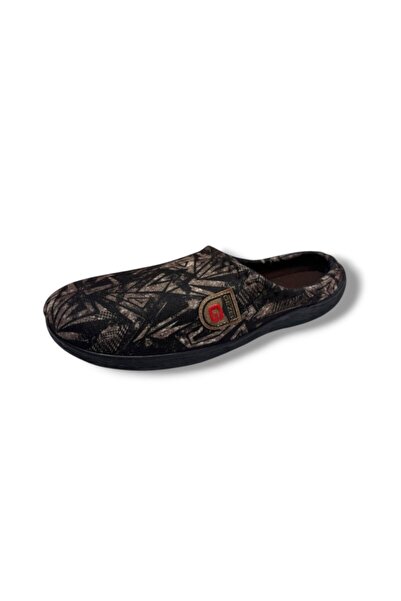 GEZER 15903-26 Piece Patterned Temal Men's Home Slippers