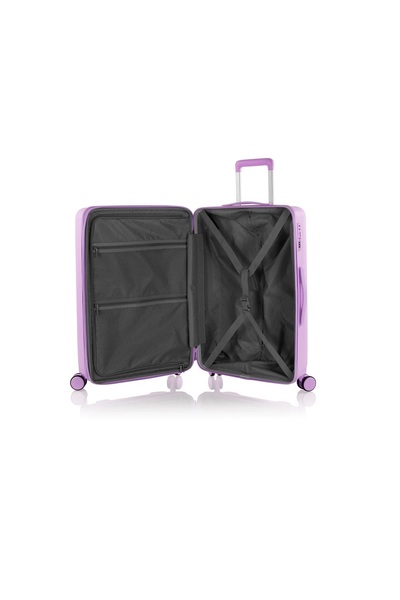 Heys Pastel 65 CM Medium Check-in Polycarbonate with ABS Hard Sided 4-Wheeler Spinner Trolley Bag