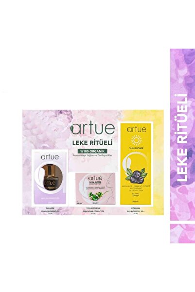 Art de Huile Artue Leke Ritüeli Onarım-Ton Eşitleme- Koruma Set