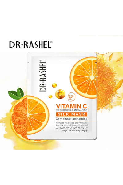 Dr. Rachel Dr. Rashel Silky Vitamin C Anti-Aging Face Mask - Pack of 5