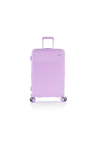 Heys Pastel 65 CM Medium Check-in Polycarbonate with ABS Hard Sided 4-Wheeler Spinner Trolley Bag