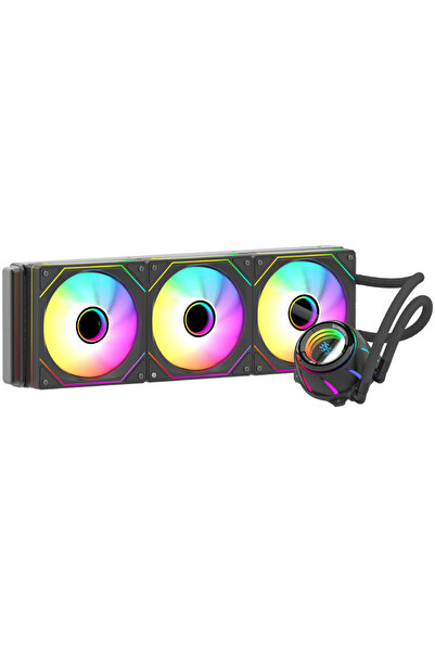 GAMEBOOSTER BLADE 360B ARGB 360mm Siyah İşlemci Sıvı Soğutucu GB-LCS-BL360B