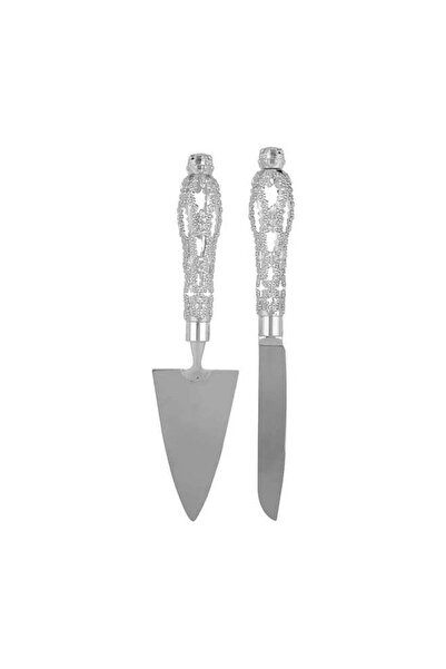 Generic 2-Piece Cake Knife 11cm