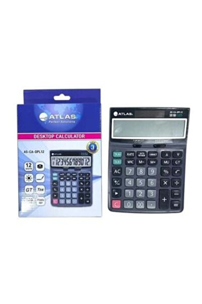 Atlas 12-digit desktop calculator –