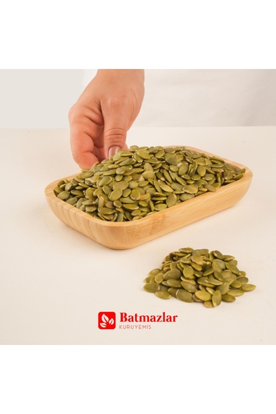 BATMAZLAR KURUYEMİŞ Çiğ Soyulmuş Kabak Çekirdeği İçi Tuzsuz (Premium) 1KG