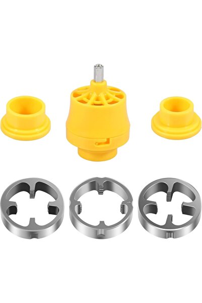 NALACAL PVC Thread Maker Tool NPT Die Set - 1/2", 3/4", 1" Pipe Threader Kit ...