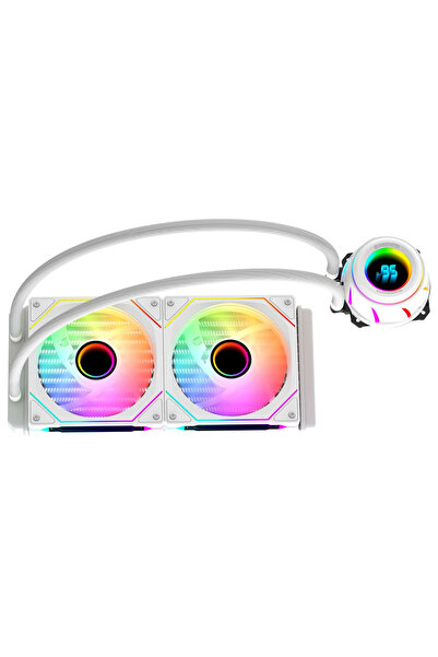 GAMEBOOSTER Blade 240W Argb 240mm White Processor Liquid Cooler Gb-Lcs-Bl240W