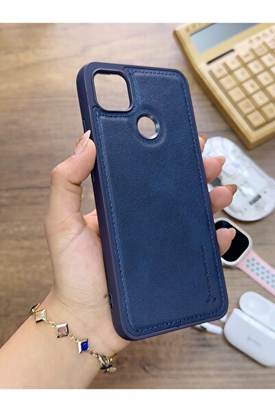 MTL Redmi 9C Uyumlu Premium Deri Dokulu Darbelere Karşı Dayanıklı Nazal Silik...