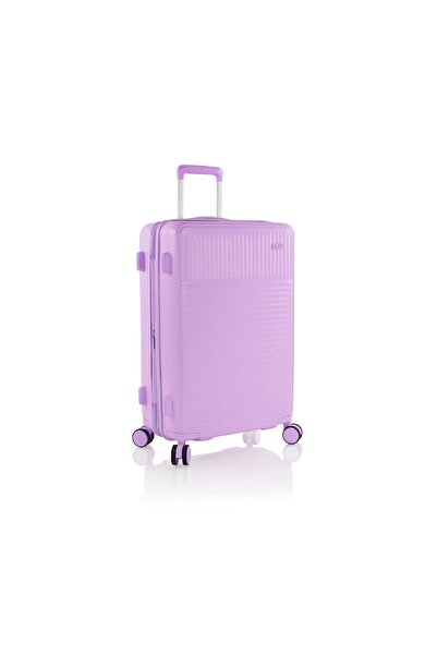 Heys Pastel 65 CM Medium Check-in Polycarbonate with ABS Hard Sided 4-Wheeler Spinner Trolley Bag