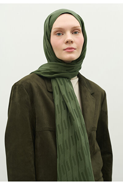 Freshscarfs Nara Cotton Flower Jacquard Shawl Leaf