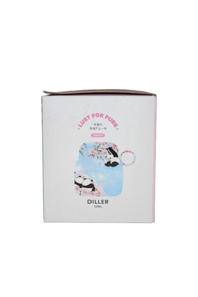 WDA DILLER 320ml Insulated Food Jar with Spoon – Cute Panda Design Lunch Container