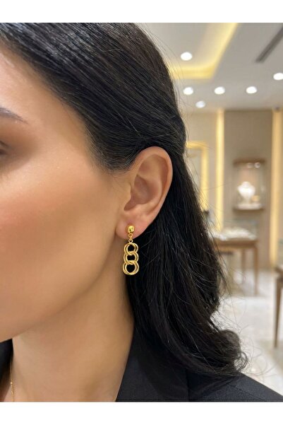 kuyumcu nurettin 2 gr (GRAM) Samanyolu Küpe 22 Ayar Altın