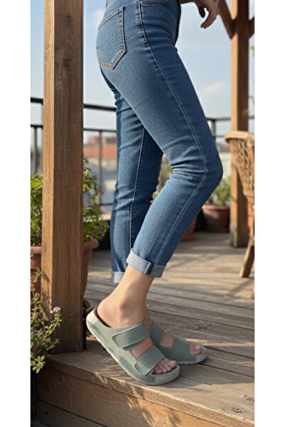 Hızlı Al Women's Slippers. Double-Band Adjustable Orthopedic Sole (Big Size, Prefer Number 1 for Smaller Size)