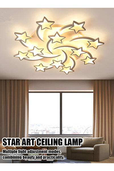Generic 3/5/8/12/15 Star lamps - ceiling lights for living room - LED - modern bedroom ceiling lighting