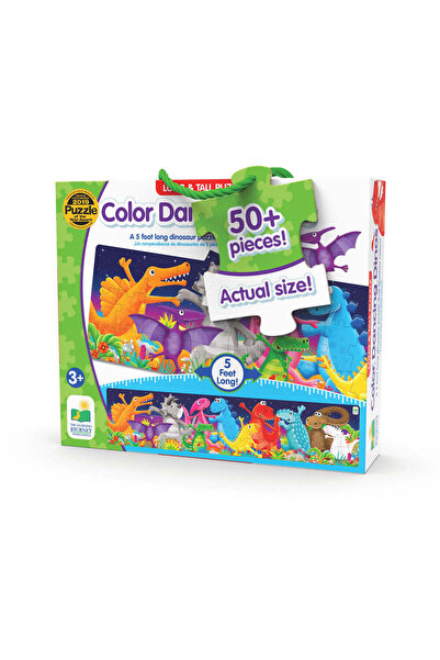 The Learning Journey Long Floor Puzzle - Colorful Dinosaurs