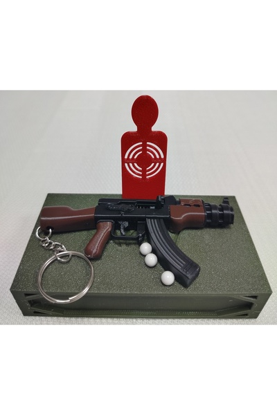 Favori AK-47 Rifle Keychain | Kalashnikov (Keleş) Rifle Keychain & Functional...