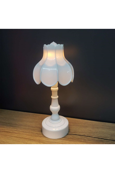 Skygo Pilli Dekoratif Abajur Masa Lambası