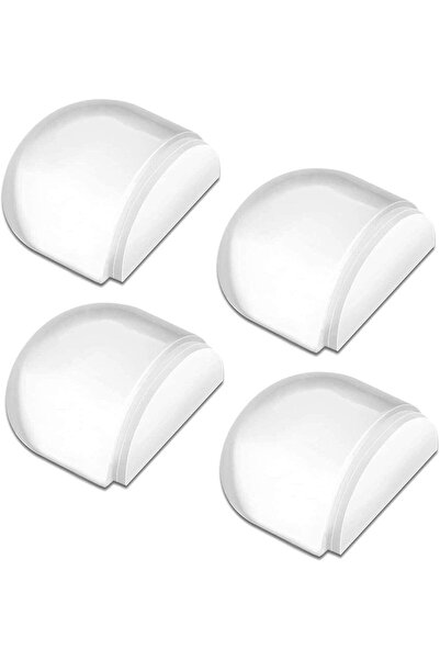 NALACAL واقي حائط ذاتي اللصق شفاف - 4 قطع