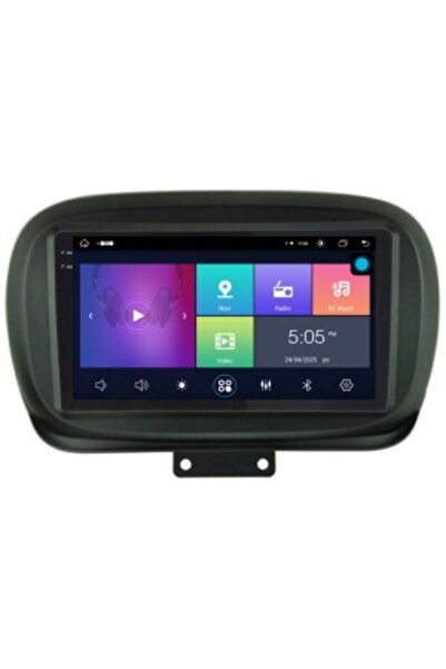 Piloton Dedicated Navigation for Fiat 500X (after 2014) - 2K, 4GB, 64GB, Octa-Core