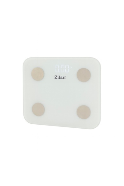 Zilan ZLN 9006 Body Scale - Tempered Glass 180 kg - OkOk App - White