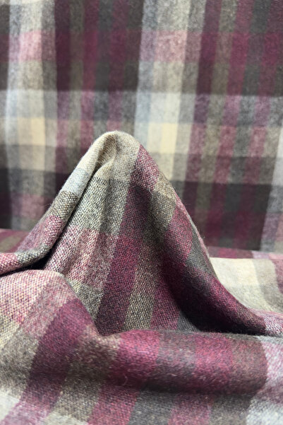 kumaş sarayı Wool Plaid Fabric – Thick Fabric for Winter |   Jacket, Coat, Skirt, and Trouser Rack