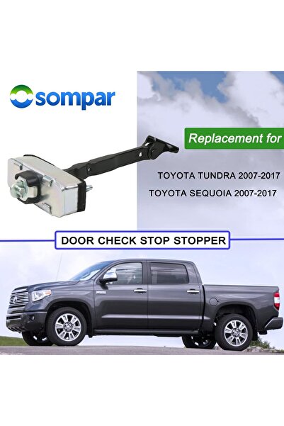 Generic Osompar Door Check Stop Strap - Front Driver/Passenger for 2007-2021 Toyota Tundra/Sequoia