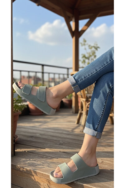 Hızlı Al Women's Slippers. Double-Band Adjustable Orthopedic Sole (Big Size, Prefer Number 1 for Smaller Size)