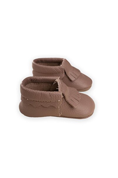 Cigit Leather baby shoes size 17-21 copper