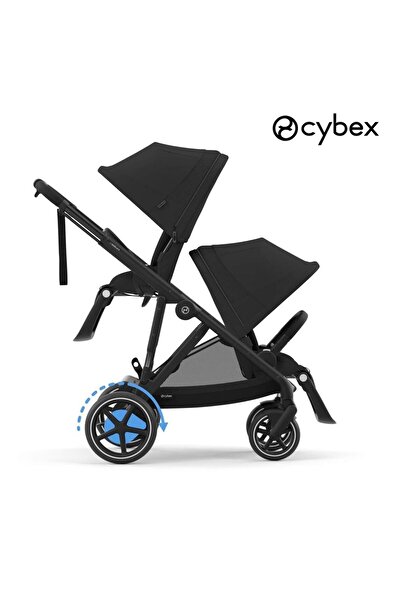 Cybex e-Gazelle S (Elektrikli bebek arabası) (iki çocuk düşünenler için)