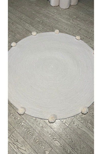 Gordios Halı PONPONLU PAMUKLU ÇOCUK HALISI