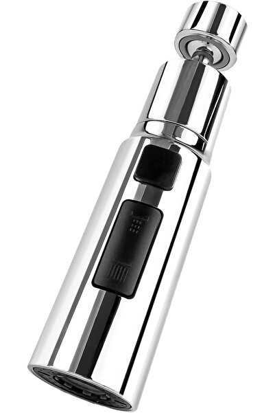 EXCEFORE Kitchen Tap Spray Head, 360° Swivel Spout FM22M24, Faucet Extender for Kitchen Sink