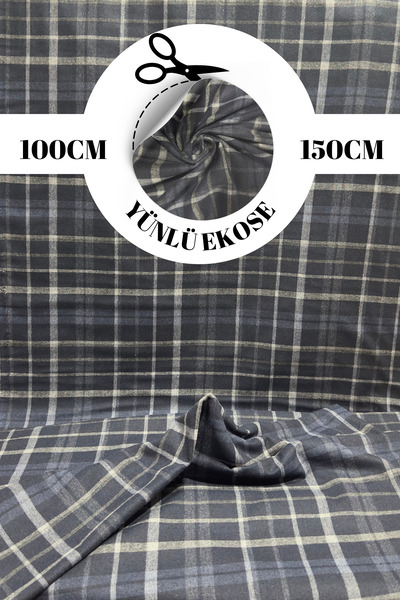 kumaş sarayı قماش صوف منقوش – قماش شتوي سميك |   سترة، معطف، تنورة وبنطلون