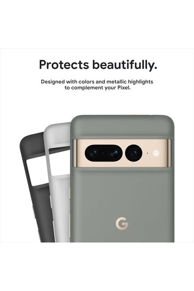 Google Pixel 7 Pro Case, Chalk