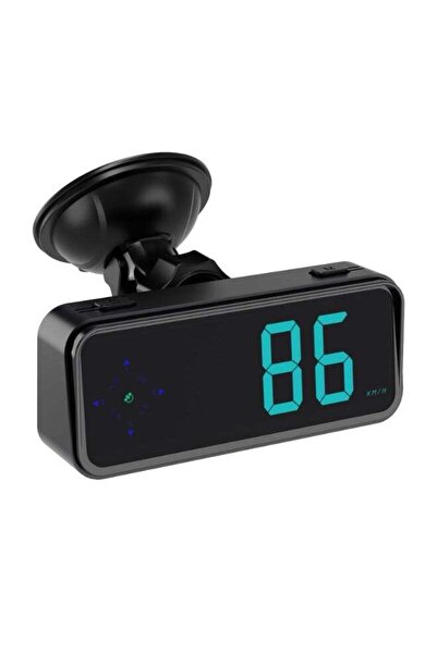 Arabest Universal Car HUD with Dual KM/H & MPH Display | GPS Digital Speedometer & Overspeed Alarm