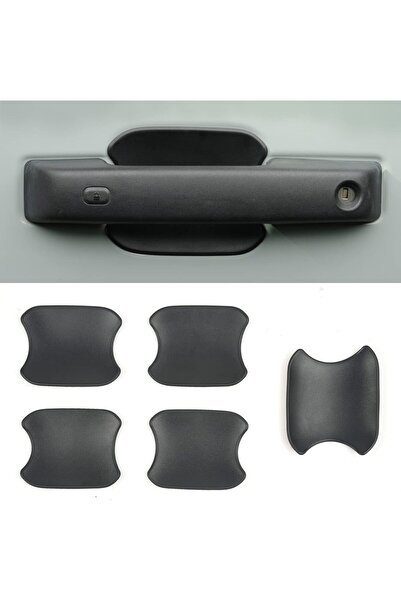 Generic LitMiRaCle Car Door Bowl Scratch Protector for Ford Bronco (2021-2023) - ABS, Black