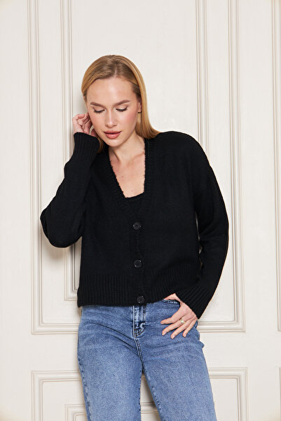 GND Women's Strap Tank-Cardigan 2-Piece Knitwear Set