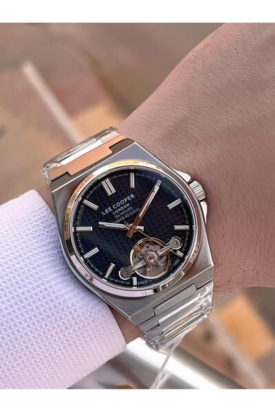 Lee Cooper Automatic Movement Prx Case Italian Bracelet Gift 5 Atm Men's Wristwatch Ot.L08229.390