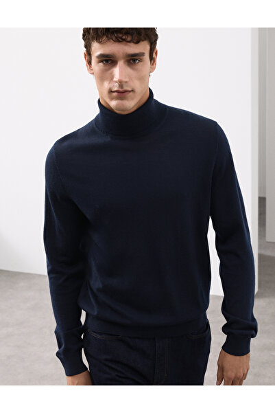 Marks & Spencer Merino Balıkçı Yaka Kazak