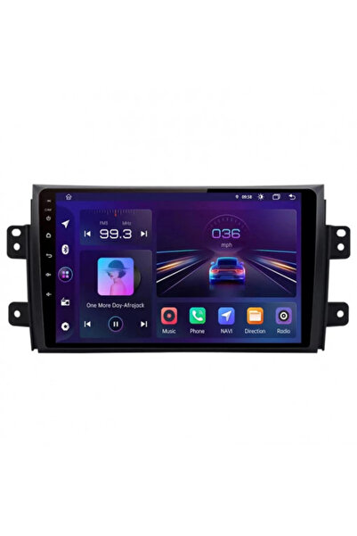 NAVI-ABC Suzuki SX4 / Fiat Sedici (2006-2014) Navigație Android 12 de 9" – 6G...