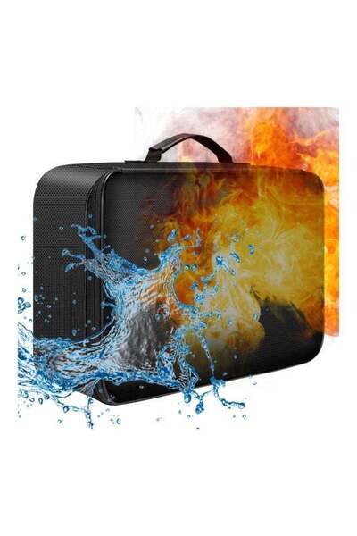 Arabest Fireproof Document Bag With Zipper