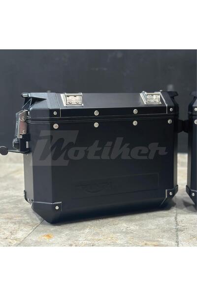Motiker Triumph Sağ ve Sol Yan Çanta Mat Siyah Kaplama