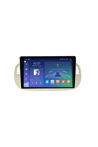 NAVI-ABC Fiat 500 (2007-2015) 9.5" 2K QLED Android 12 Navigație - 8GB/256GB, ...