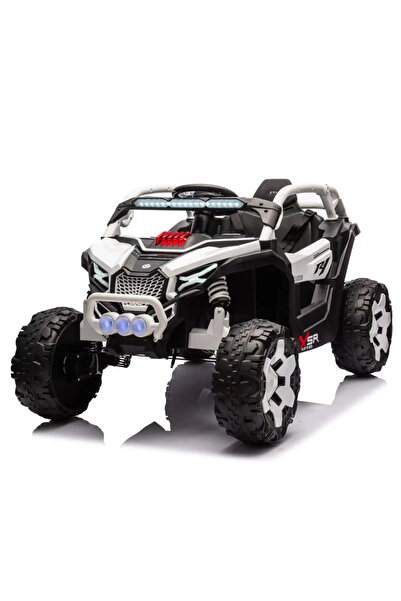 SMART CHILD Plastic 12V Battery-Powered Children's Electric UTV Remote Control Ride-On Car (Ages 3-12)