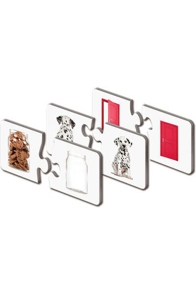 The Learning Journey Puzzle-ul Potrivește Contrariile