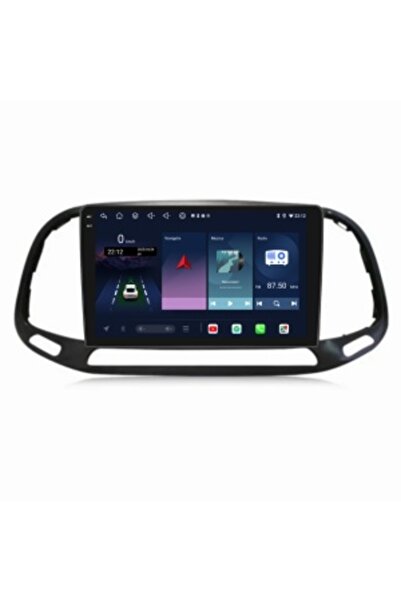 Piloton Navigation for Fiat Doblo 2015-2019 9 inch 6GB 128GB Octa-Core
