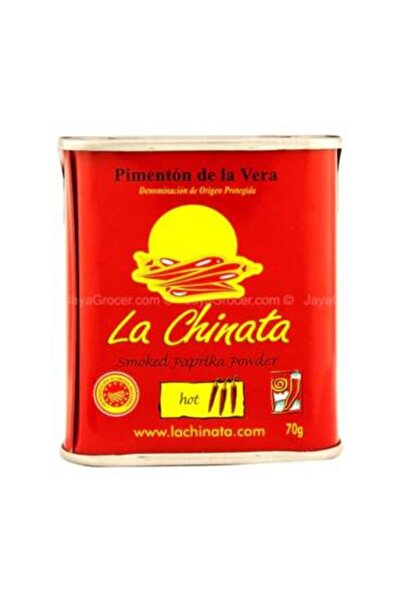 YABANEEZ HOT SMOKED PAPRIKA POWDER (70G) "LA CHINATA"
