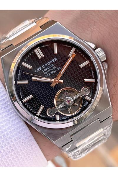 Lee Cooper Automatic Movement Prx Case Italian Bracelet Gift 5 Atm Men's Wristwatch Ot.L08229.340